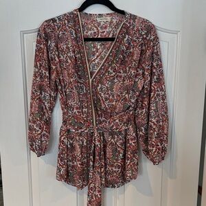 Max Studio Floral Blouse
